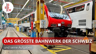 Über 1000 Teile Wie die Modernisierung von Zügen in der Schweiz funktioniert  SBB Werk Olten [upl. by Winne221]