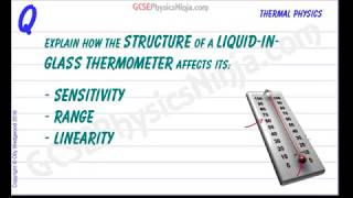 The Liquid in Glass Thermometer  How it Works [upl. by Aisile]