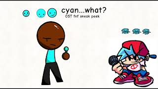 Fnf ost soon boon song name “cyan…what” [upl. by Ghiselin]