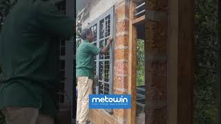 Steel windows installation sreekandapuram peravoor iritty alakkode kannur metowin [upl. by Ankeny64]