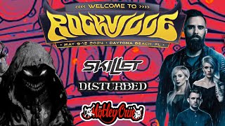 Disturbed skillet and Motley Crue  Welcome to Rockville 2024 [upl. by Adnal]