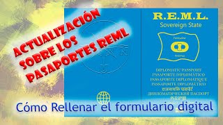 Info sobre los pasaportes e instrucciones de cómo se rellena el formulario digital para su solicitud [upl. by Strephon457]