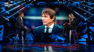 Antonio Conte sul sogno di tornare su una panchina italiana  Belve 17102023 [upl. by Irrabaj]