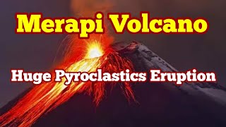 Time Lapse Merapi Volcano Eruption  Sound [upl. by Piks287]