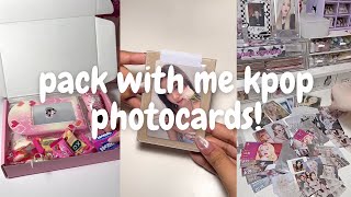 ✨🌸Packing kpop photocards 3 asmr tiktok compilation  minsbymon [upl. by Darrell299]