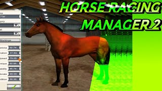 Horse Racing Manager 2 In English  2024 Horse Racing Games PC Day 1 [upl. by Nahgem]