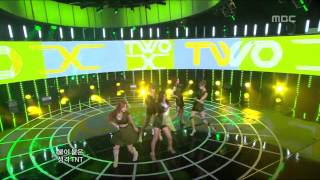 Two X  Double Up 투엑스  더블 업 Music Core 20120825 [upl. by Holmann]