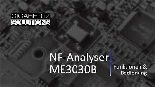 Gigahertz Solutions ElektrosmogMessgerät ME3030B Funktionen [upl. by Navlys]