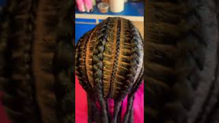 Different all back cornrows styles hairstylehorts hairstyle youtube hair shorts [upl. by Alair]