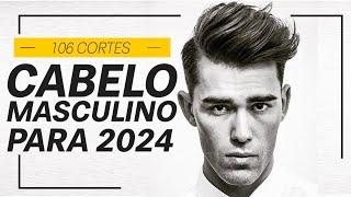 106 CORTES DE CABELO MASCULINO PARA 2024 [upl. by Ahkihs]