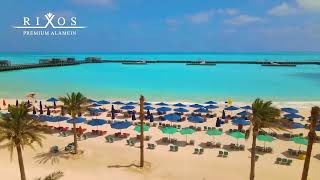 Luxury Retreat in Egypts Mediterranean  Rixos Premium Alamein [upl. by Oetomit]