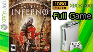 Dantes Inferno  Story 100  Full Game Walkthrough  Longplay Xbox 360 Full HD 60fps [upl. by Ahsuat]