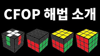 가장 유명한 고급 해법 CFOP 해법 소개  고급 해법 CFOP [upl. by Jamima]