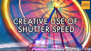 DSLR Photography Tutorials  How does Shutter Speed Affect Photographs  Episode 6  GMax Studios [upl. by Atteuqihc]