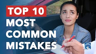 Top 10 Most Common Mistakes to Avoid on Your Drivers Test [upl. by Ratcliff]