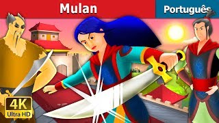 Mulan in Portuguese  Contos de Fadas  Portuguese Fairy Tales [upl. by Anerda]