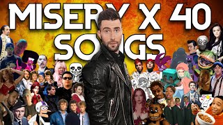 Misery x 40 other songs read description [upl. by Derrick]