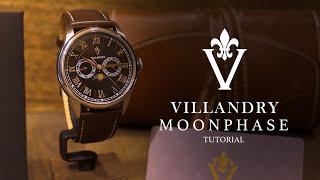 Watch Gang 101  How To Set The Villandry quotMoonphasequot [upl. by Wisnicki]