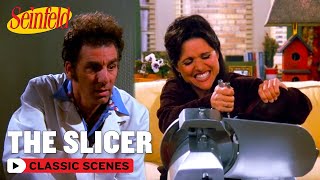 Elaine Borrows Kramers Meat Slicer  The Slicer  Seinfeld [upl. by Otrevire]