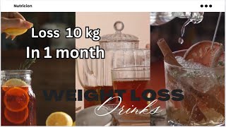 Weight loss drinks  Fat loss drinks  healthy [upl. by Joachim262]