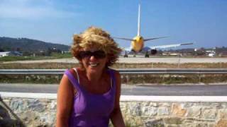 Skiathos Airport 2010 [upl. by Lennahs]