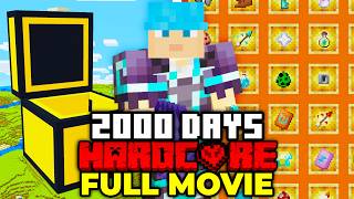 I Survived 2000 Days in Hardcore Minecraft FULL MOVIE [upl. by Lek]