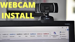 How to connect and install webcam in laptop [upl. by Joelie623]