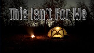 Cold Weather Hot Tent Camping with the Pomoly Dome 6X Pro [upl. by Anitsirk608]