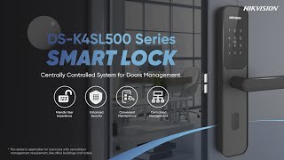 DSK4SL500 Series Smart Lock Unboxing amp Demonstration [upl. by Fanning212]