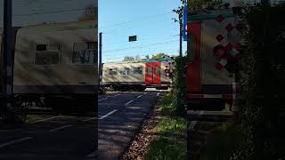 Railroad Crossing Kalmthout Belgium [upl. by Hiett]