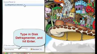 How to Defragment Your Disk Drive Volumes in Windows7mp4 [upl. by Havot]