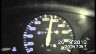 K11 Micra Supercharged acceleration [upl. by Woodward]