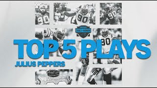 Julius Peppers Top 5 Plays [upl. by Drobman]