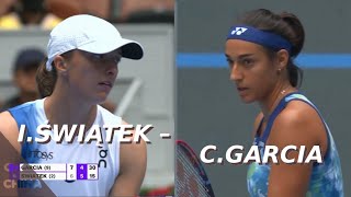 ISwiatek  CGarcia 6102023 China – quarter final [upl. by Comfort994]