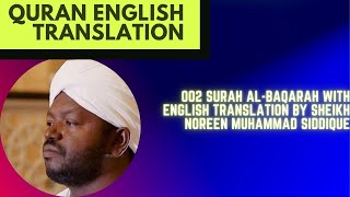 002 Surah AlBaqarah With English Translation By Sheikh Noreen Muhammad Siddique [upl. by Kcirrek]