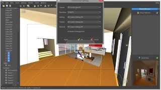 Kerkythea 06 Render interno Iluminar materiales vid 2 [upl. by Bennet442]