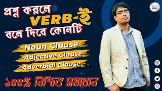 Difference of Noun Clause Adjective Clause amp Adverbial Clause in Bangla  Clause Varsity Admission [upl. by Matta]