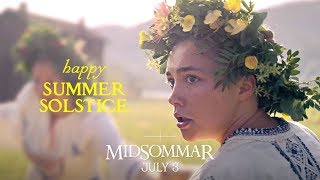 MIDSOMMAR  Happy Midsummer  Official Promo HD  A24 [upl. by Nosinned]