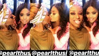 Pearl Thusi Is Jealous  All Things Thusi [upl. by Krm]