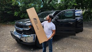 201418 Silverado 1500 Crew Cab Window Visors Deflectors Installation EOS ft Davidsphotomedia [upl. by Joannes823]