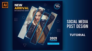 How to Create Stunning Social Media Graphics Poster Using Photoshop [upl. by Ennyroc246]