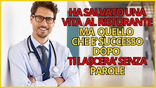 HA SALVATO UNA VITA AL RISTORANTE MA QUELLO CHE E SUCCESSO DOPO TI LASCERA SENZA PAROLE [upl. by Toby]