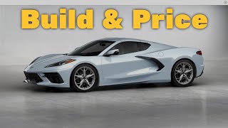 2022 Corvette Build and Price [upl. by Aronle]