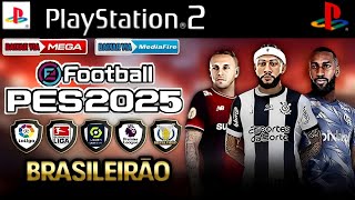 NOVO PÉS 2024 PS2 ISO DOWNLOAD 100 ATUALIZADO NOVEMBRO RUMO ESTRELADO AETHERSX2 PCSX2 PSP E OPL✅ [upl. by Bertold]