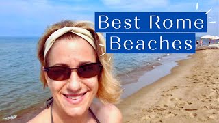 The Most Beautiful Beaches near Rome  Find Out How To Get There [upl. by Richey738]