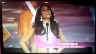 Ms philippines universe mj lastimosa prelims introduction [upl. by Eioj592]