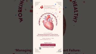 At the 2024 Annual AHA Scientific Sessions in Chicago or livestream on our channel Nov 17 cme [upl. by Portia20]