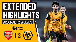 Our first ever win at the Emirates  Arsenal 12 Wolves  Extended highlights [upl. by Bernardi]