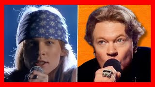 Guns N’Roses Axl Rose VOICE 🎤 Then and Now [upl. by Donielle434]