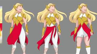 Musashden Draws Shera Redesign [upl. by Nyledaj244]